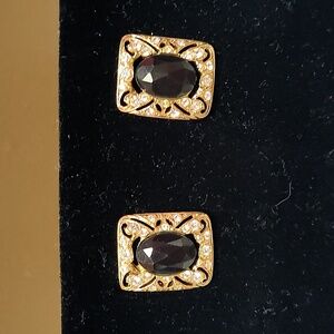 Lovely Faceted Rectangular Earrings